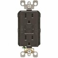 Gorgeousglow Mfg R04-GFNT1-0KE Outlet Gfci St 15A & 125V Black GO15576